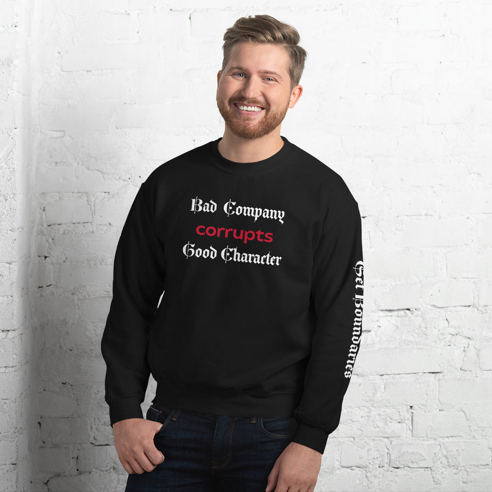 Good Character- Set Boundaries Sweatshirt