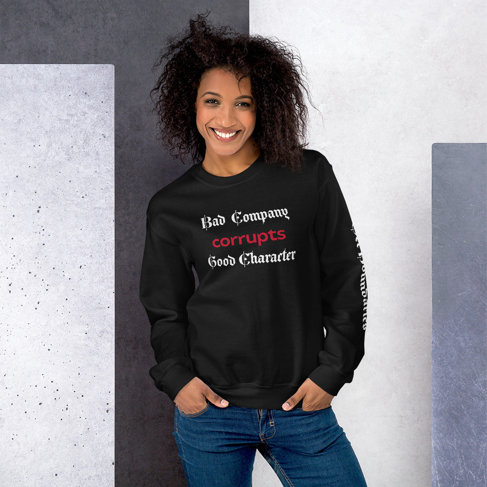 Good Character- Set Boundaries Sweatshirt