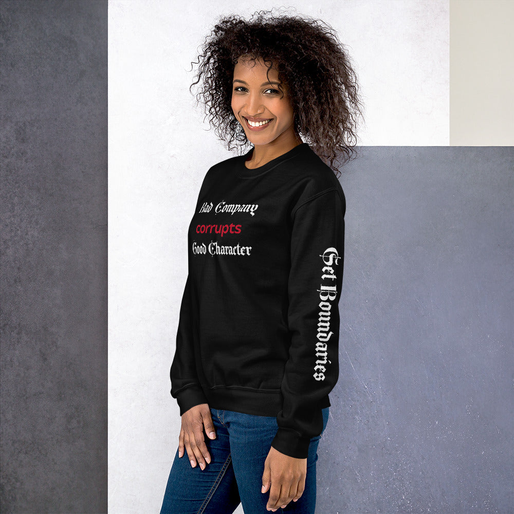 Good Character- Set Boundaries Sweatshirt