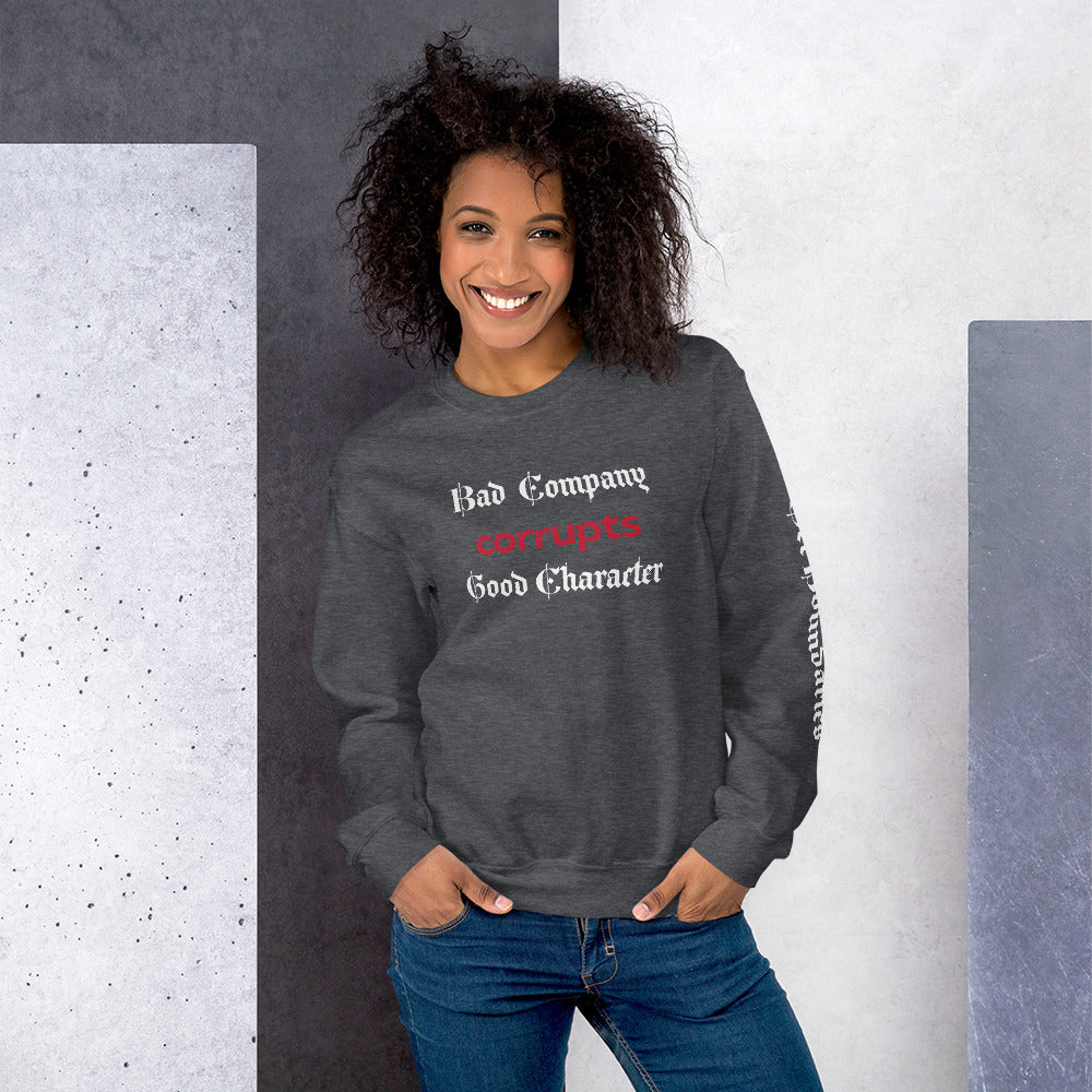 Good Character- Set Boundaries Sweatshirt