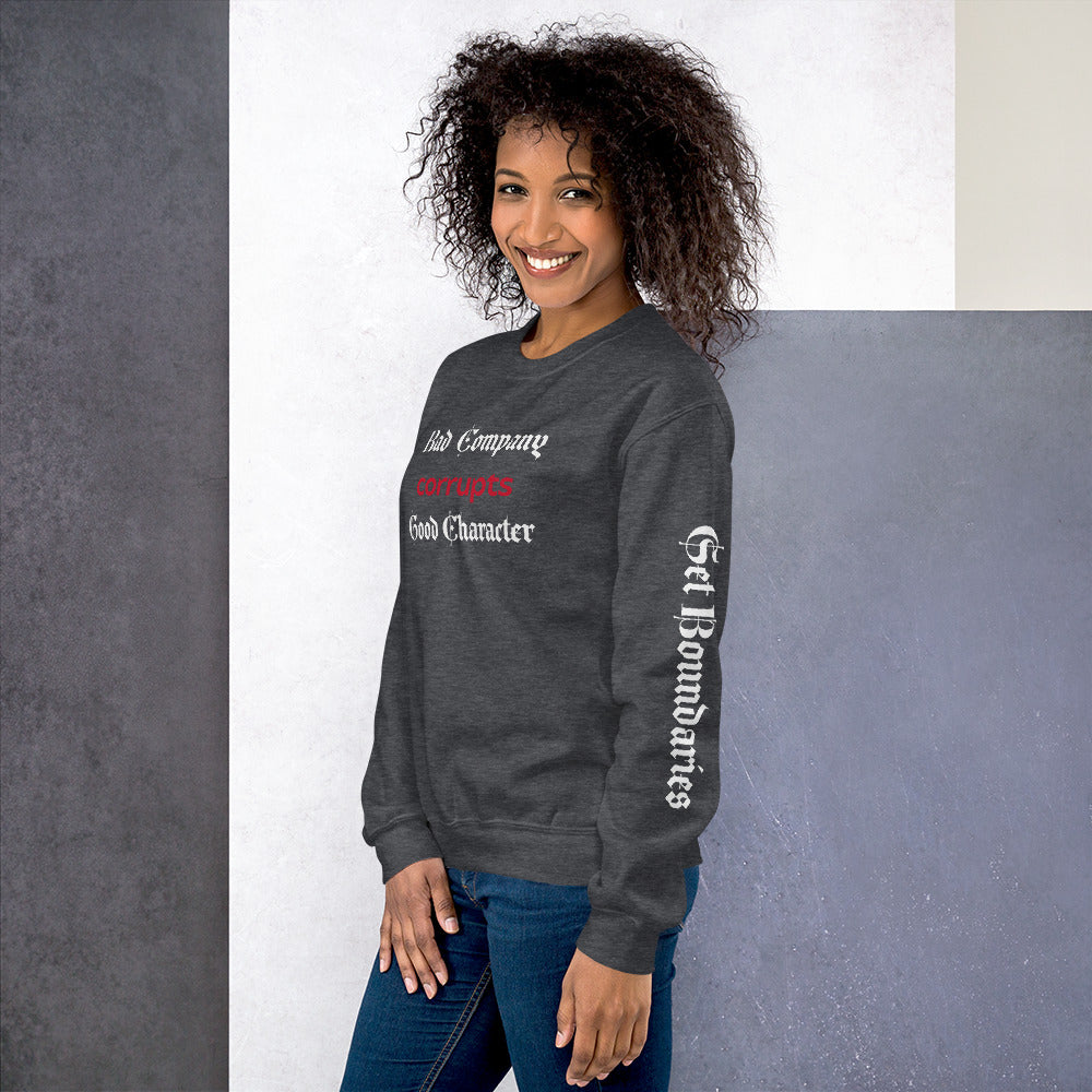 Good Character- Set Boundaries Sweatshirt