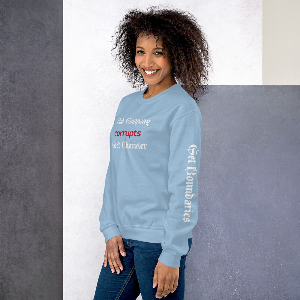 Good Character- Set Boundaries Sweatshirt