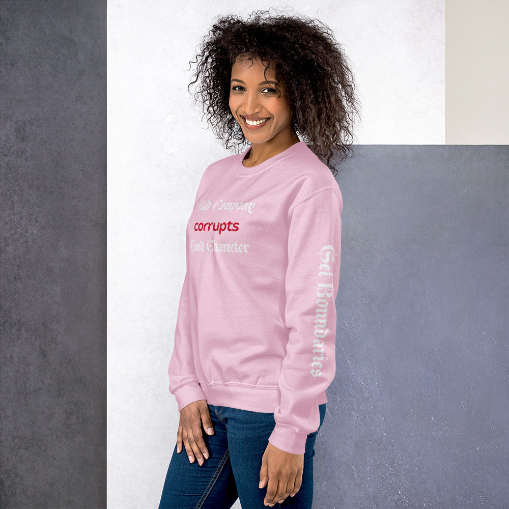 Good Character- Set Boundaries Sweatshirt