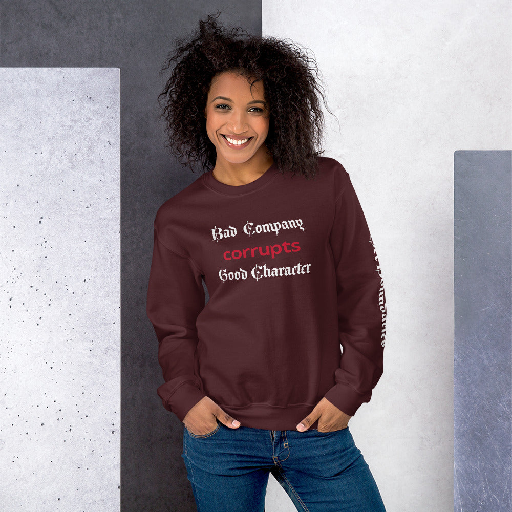 Good Character- Set Boundaries Sweatshirt