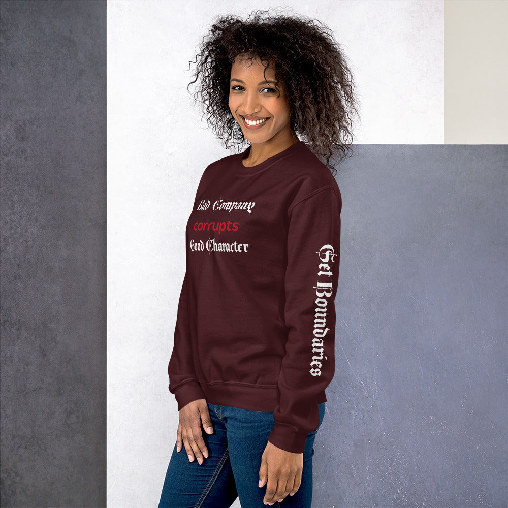 Good Character- Set Boundaries Sweatshirt