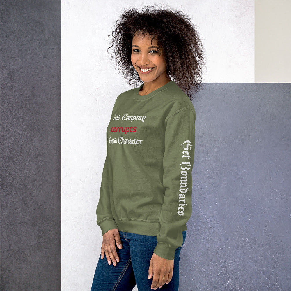 Good Character- Set Boundaries Sweatshirt