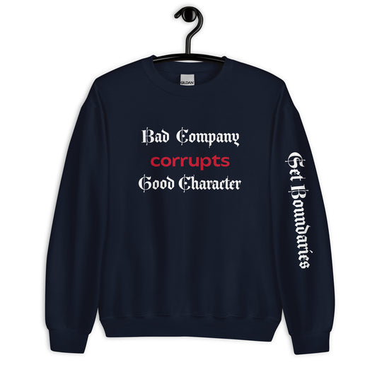 Good Character- Set Boundaries Sweatshirt