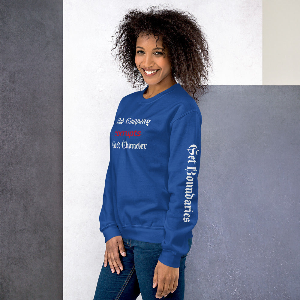 Good Character- Set Boundaries Sweatshirt