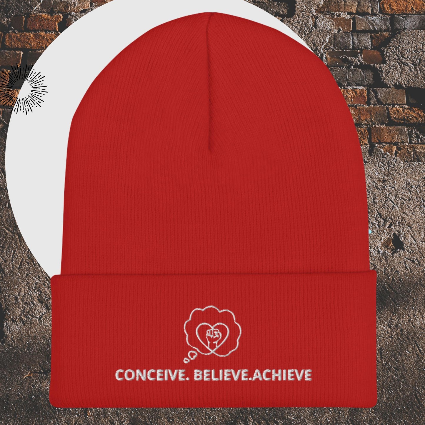 C. B. A. Cuffed Beanie